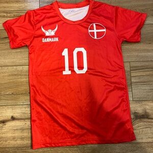 Danmark Red Men's Jersey